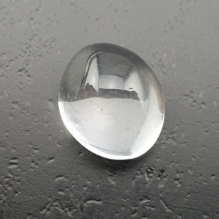 Rock quartz cabochon 14x12 mm no 206