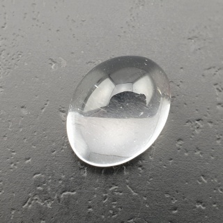Rock quartz cabochon 16x12 mm no 176