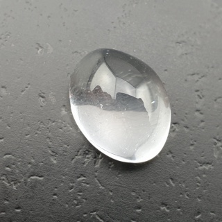Rock quartz cabochon 16x12 mm no 176