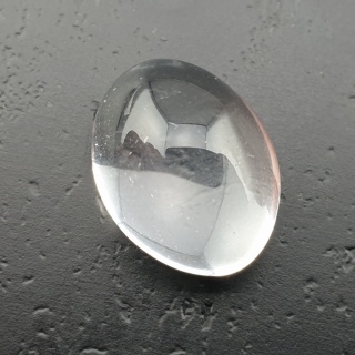 Rock quartz cabochon 16x13 mm no 226