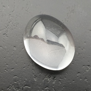 Kryształ górski kaboszon 18x14 mm nr 208