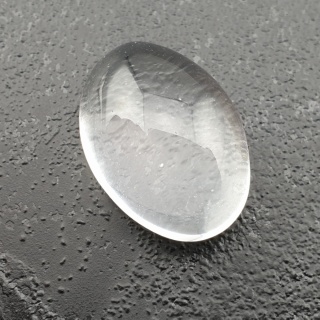 Kryształ górski kaboszon 19x13 mm nr 104