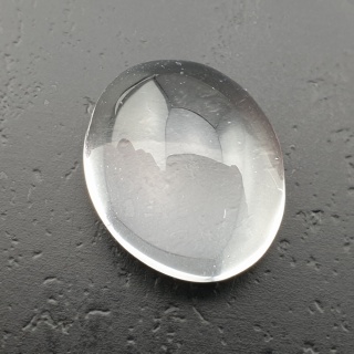 Kryształ górski kaboszon 19x16 mm nr 128