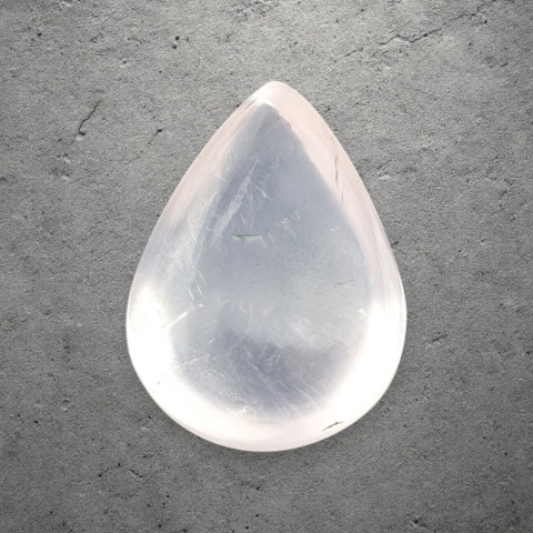 Kwarc różowy kaboszon 23x17 mm nr 272