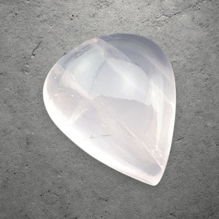 Kwarc różowy kaboszon 23x19 mm nr 281