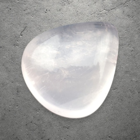 Rose quartz cabochon 23x20 mm no 247