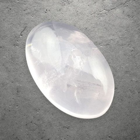 Kwarc różowy kaboszon 24x15 mm nr 263