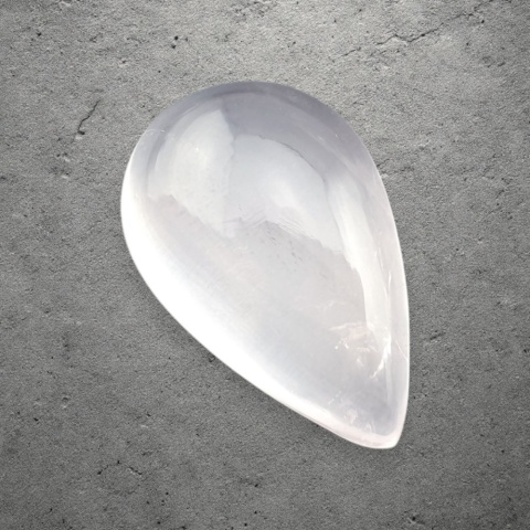 Kwarc różowy kaboszon 24x15 mm nr 282