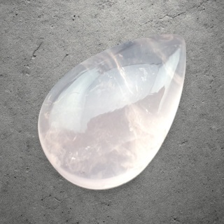 Kwarc różowy kaboszon 24x16 mm nr 222