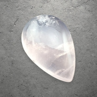 Kwarc różowy kaboszon 24x16 mm nr 222