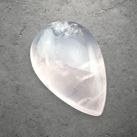 Kwarc różowy kaboszon 24x16 mm nr 222