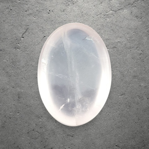 Kwarc różowy kaboszon 24x17 mm nr 275