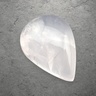 Kwarc różowy kaboszon 24x18 mm nr 278