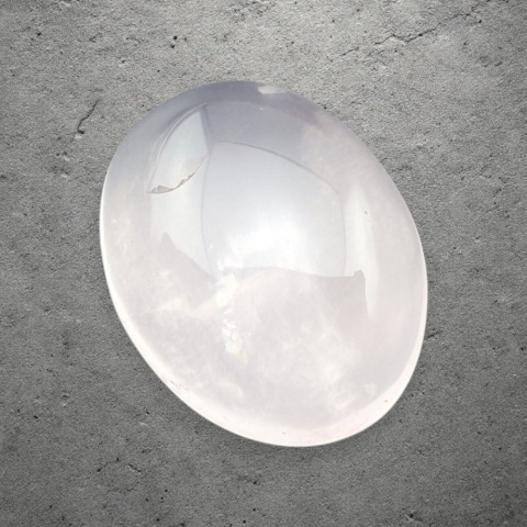Rose quartz cabochon 24x19 mm no 267