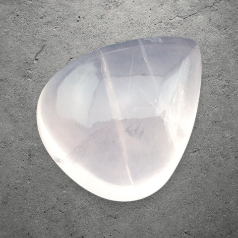 Kwarc różowy kaboszon 24x20 mm nr 208