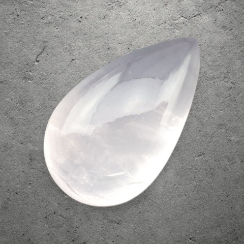 Rose quartz cabochon 25x15 mm no 285