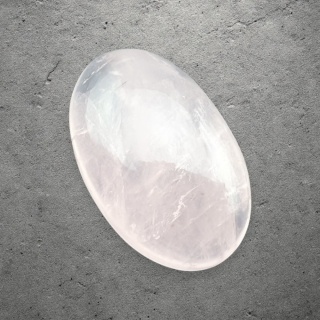 Kwarc różowy kaboszon 25x16 mm nr 206