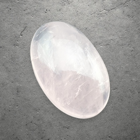 Kwarc różowy kaboszon 25x16 mm nr 206