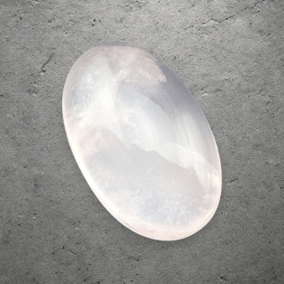 Kwarc różowy kaboszon 25x16 mm nr 257