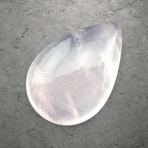 Kwarc różowy kaboszon 25x17 mm nr 226