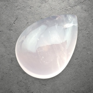 Kwarc różowy kaboszon 25x18 mm nr 220