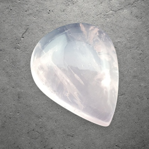 Rose quartz cabochon 25x20 mm no 200