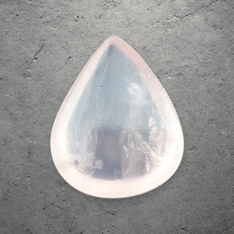 Rose quartz cabochon 25x20 mm no 200