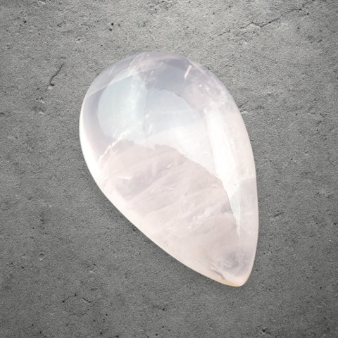 Kwarc różowy kaboszon 26x16 mm nr 204