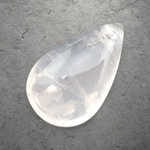 Rose quartz cabochon 26x16 mm no 253