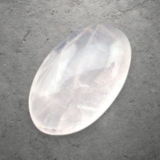 Kwarc różowy kaboszon 26x16 mm nr 255