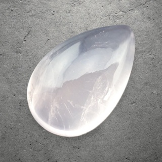 Kwarc różowy kaboszon 26x16 mm nr 279