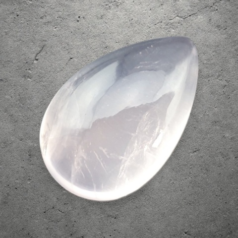 Kwarc różowy kaboszon 26x16 mm nr 279