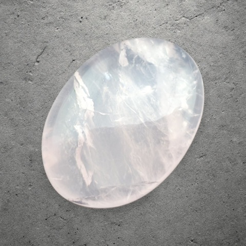 Kwarc różowy kaboszon 26x19 mm nr 228