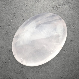 Kwarc różowy kaboszon 26x19 mm nr 277