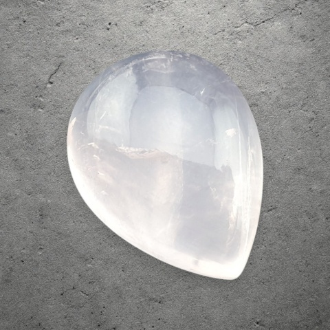Rose quartz cabochon 26x20 mm no 240