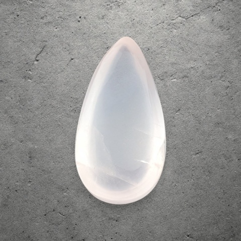 Kwarc różowy kaboszon 27x14 mm nr 269