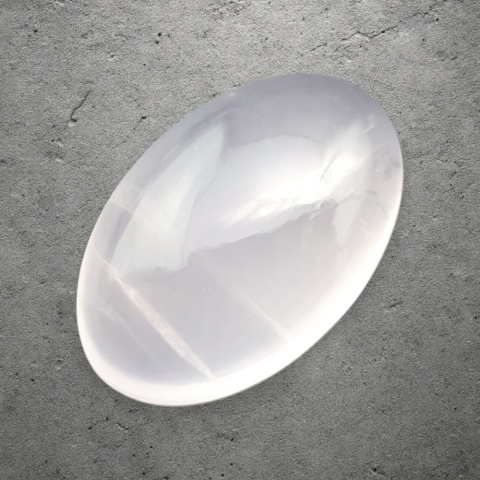 Kwarc różowy kaboszon 27x17 mm nr 258