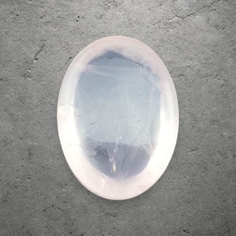 Kwarc różowy kaboszon 27x19 mm nr 190