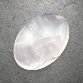 Kwarc różowy kaboszon 27x19 mm nr 202