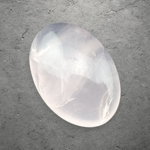 Kwarc różowy kaboszon 27x19 mm nr 202