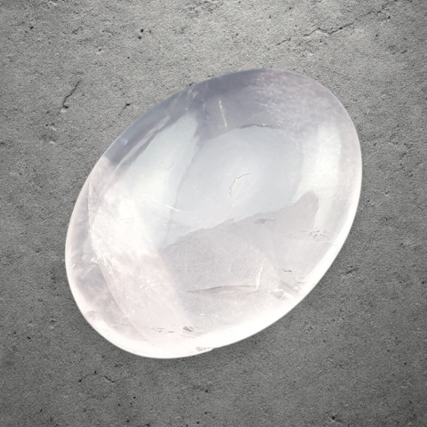 Kwarc różowy kaboszon 27x20 mm nr 177