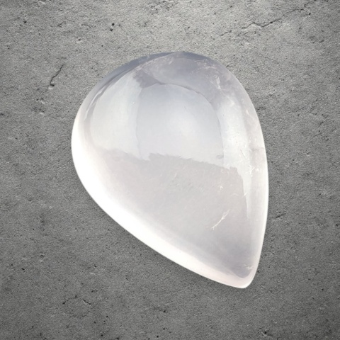 Kwarc różowy kaboszon 27x20 mm nr 271