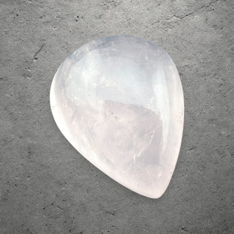 Rose quartz cabochon 27x21 mm no 195