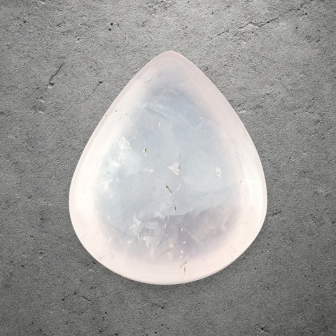 Rose quartz cabochon 27x21 mm no 195