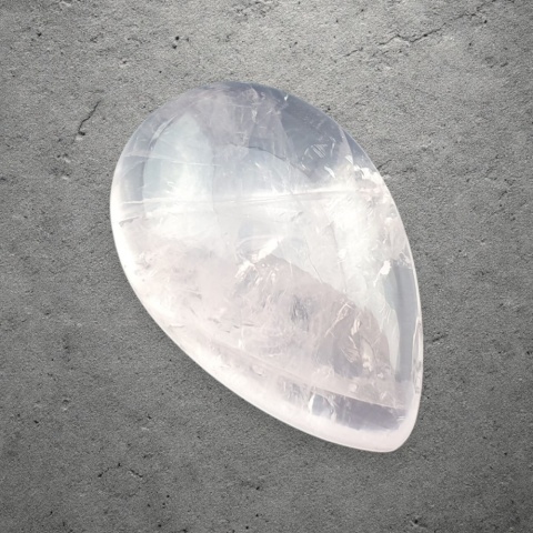 Kwarc różowy kaboszon 28x18 mm nr 218