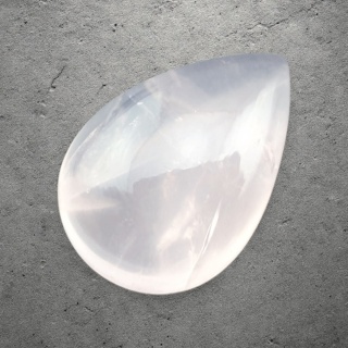 Kwarc różowy kaboszon 28x19 mm nr 216