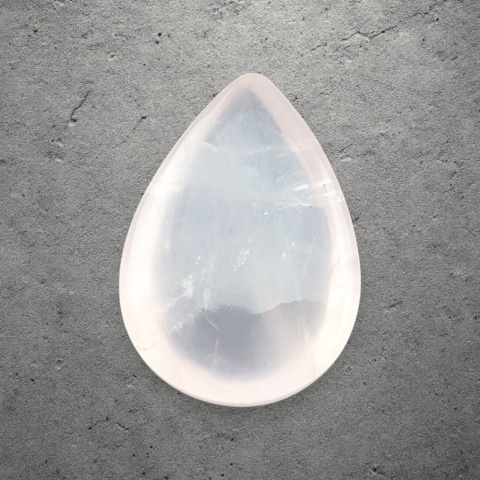 Rose quartz cabochon 28x19 mm no 216