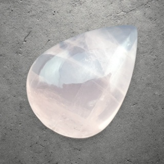 Kwarc różowy kaboszon 28x20 mm nr 210