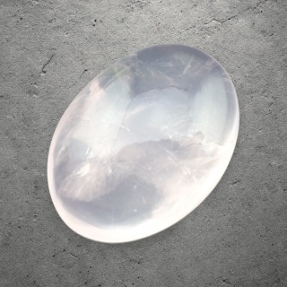 Kwarc różowy kaboszon 28x21 mm nr 221