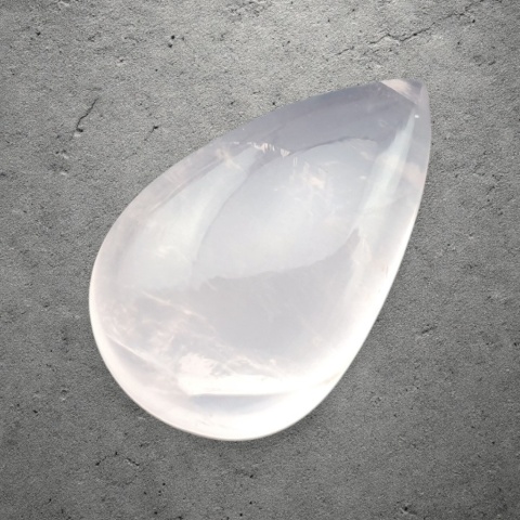 Kwarc różowy kaboszon 29x18 mm nr 211